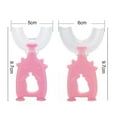 thumbnail image 2 of Women Fashion Kids Toothbrushes All Rounded Cow Design Children U Shape Toothbrush 360° Oral U Shaped Toothbrush For Kids Kids U Shaped Toothbrush Rounded Children U Shape Toothbrush, 2 of 3