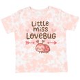 thumbnail image 3 of Inktastic Little Miss Love Bug Hearts Boys or Girls Toddler T-Shirt, 3 of 5