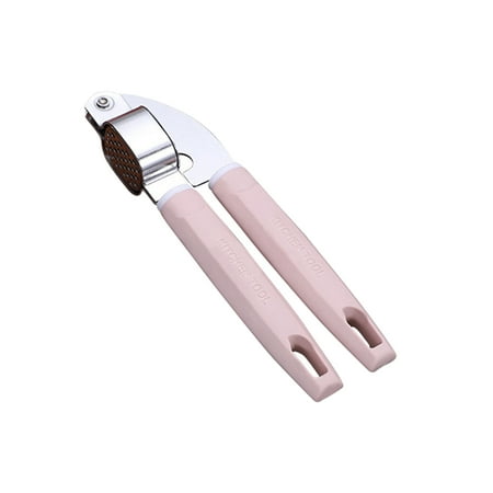 

KmaiSchai Kids Vegetable Peeler Crusher Home Garlic Steel Squeezer Kitchen Tool Mincer Masher Stainless Press Kitchen，Dining Bar Small Chopper Stainless Steel Hand Garlic Crusher Wooden Garlic Mashe