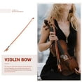 thumbnail image 3 of EXHUMKY Violin Bow with Horsetail Hair for String Vibration Transmission 1Pack, 3 of 8