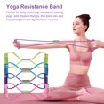 thumbnail image 3 of Figure 8 Resistance Band with Non-slip Handle Men Women 8-Shaped Elastic Exercise Band Yoga Pilates Arm Back Shoulder Training Elastic Rope, 3 of 8