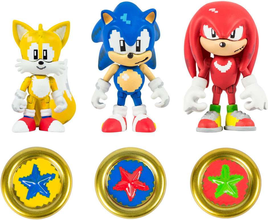 TOMY International Sonic the Hedgehog Knuckles Tails Action Figure