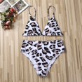 thumbnail image 3 of Maillot de Bain Léopard Triangle Bikini Deux Pièces pour Femme, 3 of 6