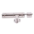 thumbnail image 2 of Door Security Slide Latch Lock, Keyless Entry Door Lock, Thickened Stainless Steel Sliding Door Lock, Easy to Install Gate,8 in, 2 of 5