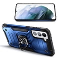thumbnail image 2 of Nagebee Case for Samsung Galaxy S21 5G with Screen Protector (Soft Full Coverage), Full-Body Protective [Military-Grade] Magnetic Car Mount Ring Holder, Heavy-Duty (Blue), 2 of 7