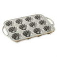 thumbnail image 6 of Nordic Ware 75th Anniversary Braided Mini Bundt® Pan, 6 of 7