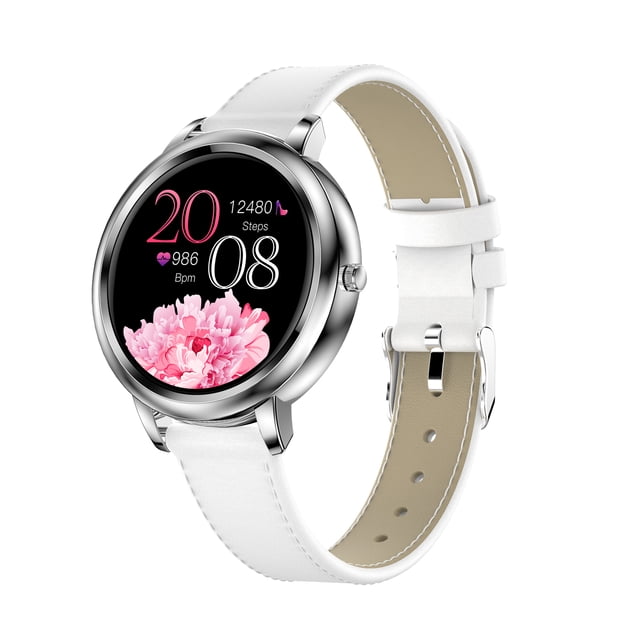 Reloj inteligente para mujer, rastreador de ejercicios, pulsera Bluetooth, banda deportiva inteligente