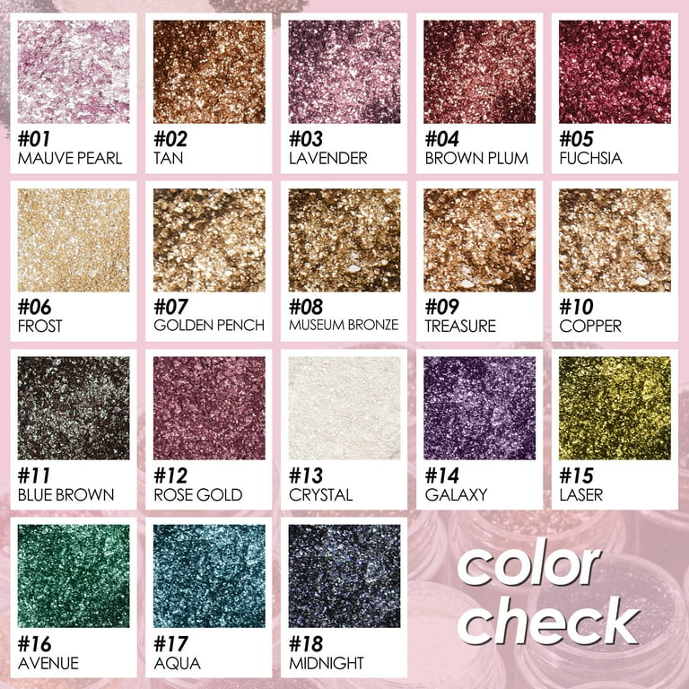 Rose gold pigment eyeshadow deals