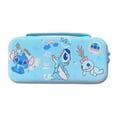 thumbnail image 1 of Cute Switch Carrying Case For Nintendo Switch Oled, Kawaii Hard Shell Portable Travel Carry Case With 12 Game Card Slots, Inner Protective (blue), 1 of 5