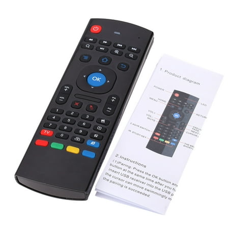 MX3 Portable 2.4G Wireless Remote Control Keyboard Controller Air Mouse for Smart TV Android TV box mini PC