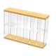 thumbnail image 1 of Vitrina acrílica, soporte de exhibición de 2 niveles para muñecas, figuras, 1 of 6