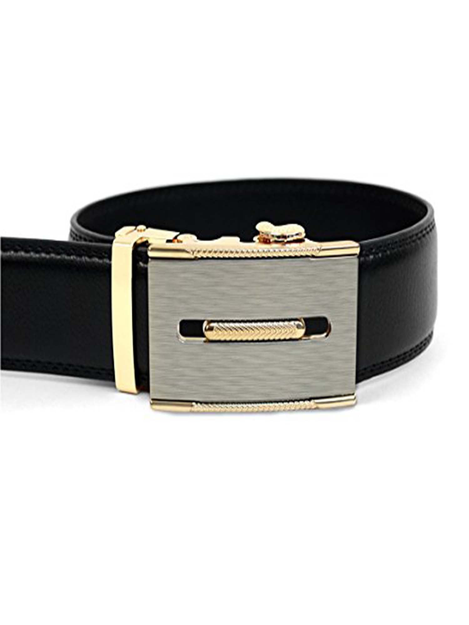 Boxed Gifts - Men’s Leather Ratchet Belt with Against the Grain Automatic Buckle (MGLBB13 ...
