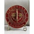 thumbnail image 2 of 40th Ruby Wedding Anniversary Sundial Gift. Great Gift for Him, Her,, 2 of 5