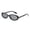 C1 Black Frame Gray Piece, variant on New 2026 sunglasses, retro and high-end women's sunglasses, fashionable women's sun glasses