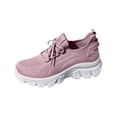 thumbnail image 2 of Walking Shoes Women,Women's Fashion Sneakers,Athletic Shoes Women,Womens Shoes Running Sneakers Tennis Non Slip Walking Gym Workout Athletic Comfortable Fashion saport Casual Shoe,Pink,9, 2 of 8