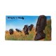thumbnail image 1 of Imán para nevera con forma de moai de la Isla de Pascua, 3D, resina, 7 x 3,5 cm, 1 of 2