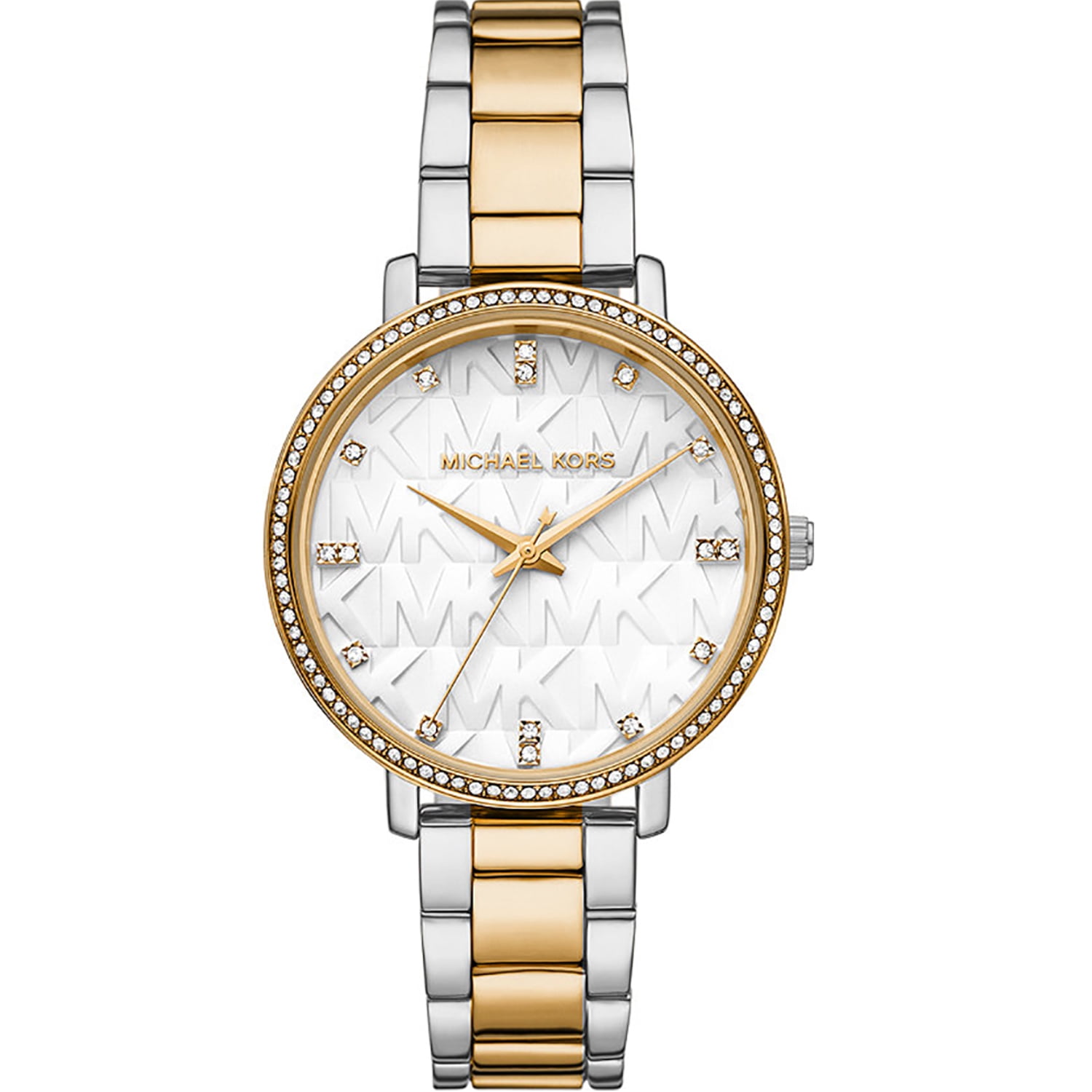 時計 MICHAEL KORS MK5798 Michael Kors Women's Bradshaw Chronograph Gold-Tone Watch