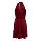 thumbnail image 4 of Vestido sin mangas con cinturón para mujer: diseño informal y elegante, detalles plisados, color liso, versátil para primavera/verano., 4 of 5