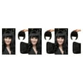 thumbnail image 3 of Transemion Fiber Air Bangs DIY Hairstyle With Easy To Wear Fake Fringe Suitable For Many Occasions Clip-On 3Set, 3 of 6