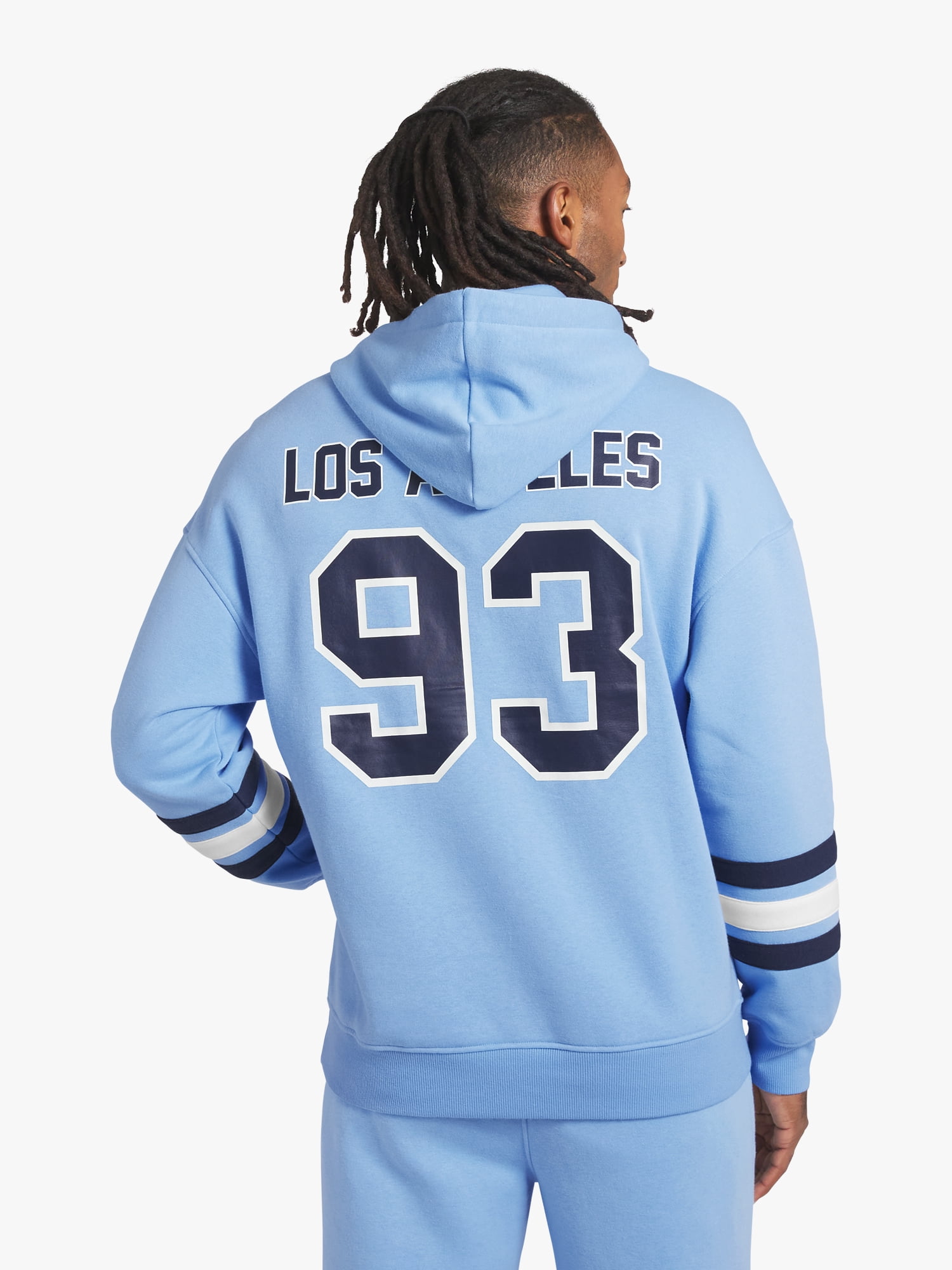 Dogg Supply by Snoop Dogg All-Gender Men's and Women's Varsity Fleece Hoodie, Sizes XS-3XL