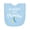 AE-Light Blue, variant on Inktastic No Mistakes, Just Miracles Down Syndrome Awareness Newborn Bib