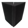 thumbnail image 4 of 4 Pcs Sound-Absorbing Foam Board,Bass Trap Wedge-Shape Brick,Sound-Absorbing Foam Sound Insulation T, 4 of 5