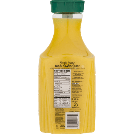 Simply Pulp Free Orange Juice with Calcium & Vitamin D, 59 Fl. Oz.