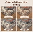 thumbnail image 7 of Design&I 2'x3' Washable Doormat Vintage Boho Motif Faded Ornamental Distressed Scroll Border for Entryway, Indoor, Ultra-Thin & Non-Slip Skid-Resistant, 7 of 7