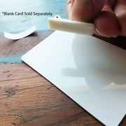 50 Pack - Safety Bar Pins with Adhesive Sticky Back & Metal Locking Clasp - Blank Safety Pin Backing for ID Badges, Nametags, Ribbons, and Crafting by Specialist ID