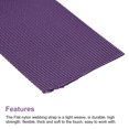 thumbnail image 3 of Unique Bargains Flat Nylon Webbing Strap 2 Inch 10 Yards Dark Purple for Backpack, Luggage-rack, 3 of 7
