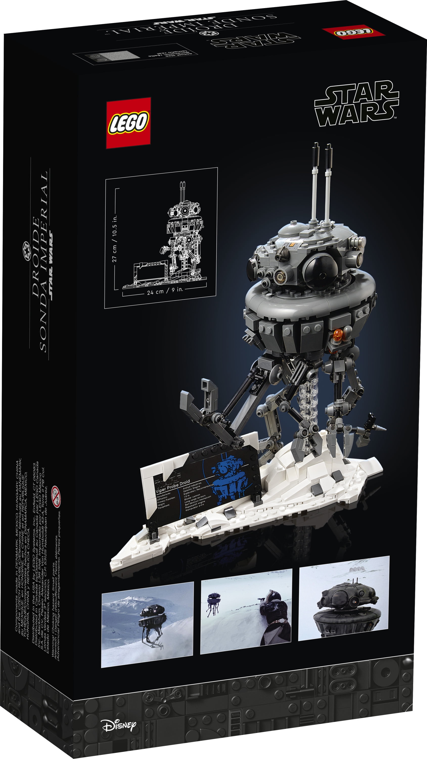LEGO Star Wars Imperial Probe Droid 75306 Collectible Building Toy (683 Pieces)