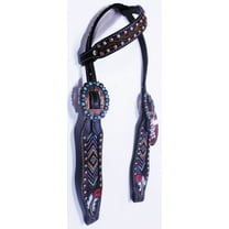 Horse Show Bridle Western Leather Headstall 79103HA