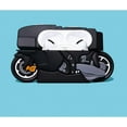 thumbnail image 3 of Unique Case Compatible with AirPods 3(New),Creative Fun 3D Cartoon Motociclo Design AirPods Cover Case Cool Skin Soft Rubber Shockproof Protective Case (AirPods 3, Black), 3 of 15