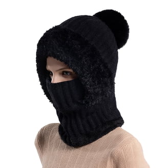 PINK Victoria’s Secret Beanie & Scarf Black Knit Set PINK Victoria main image 4