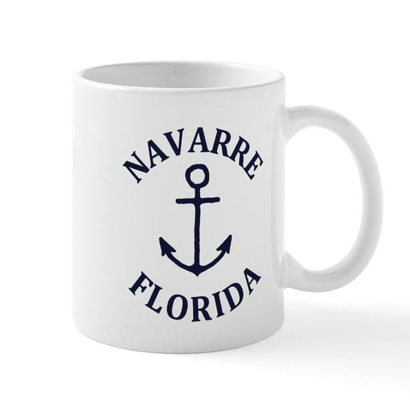 CafePress - Summer Navarre Florida Mugs - 11 oz Ceramic Mug - Novelty Coffee Tea Cup