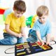 thumbnail image 5 of Tablero ocupado, tablero sensorial de habilidades básicas para niños pequeños Aprende a mejorar las habilidades motoras finas Juguetes educativos tempranos Montessori Afortunado Sencillez, 5 of 5