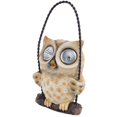 thumbnail image 1 of Creative Solar Resin Owl Statue LED Patio Lawn 9F3145C1 Brown, 1 of 8