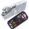 thumbnail image 1 of Er na Mini sewing machine Mini Electric Sewing Machine Handheld Portable Sewing Machine with Bobbin for Needlework Handwork Home Travel Sewing Accessories, 1 of 11