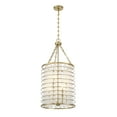 thumbnail image 5 of Warm Brass Six Light Pendant from the Byron Collection, 5 of 5