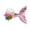 Ballet Slipper, variant on Girls' Sparkly Glitter Sequin Mermaid Tail with Starry Shell Hair Clip - Summer Crystal®