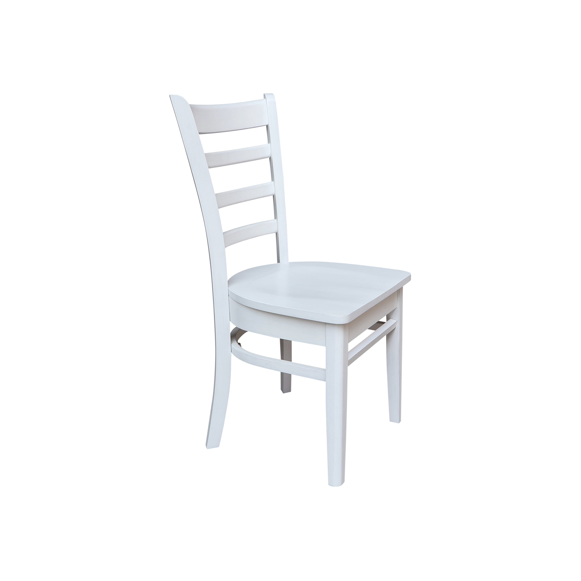 Set of Two Emily Side Chairs, Chalk