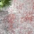 thumbnail image 6 of SAFAVIEH Meadow Adrian Medallion Area Rug, Grey/Pink, 3' x 5', 6 of 8