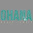 thumbnail image 2 of Womens Lilo & Stitch Bold Ohana means Family Racerback Tank, 2 of 4