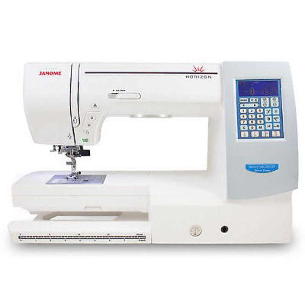 Janome Memory Craft 8200QCP Special Edition with Extra Wide Extension Table