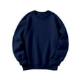 thumbnail image 4 of Ruyang Girls Plain Preppy Sweatshirts Side Pockets Teens Y2K Trendy Sweatshirt Long Sleeve Crewneck Pullover Tops Fall, 4 of 4