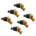 thumbnail image 2 of relayinert 16600-RR543 Improved Fu-el Economy With High Performance Injectors For NISMO SKYLINE R33 GTS-T RB25DET JECS Metal 6PCS 1Set, 2 of 6