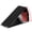 Black-1pack-Metal, variant on Door Stoppers for Bottom of Door- Large Spring Heavy Duty Door Stop Wedge, 3'' High Adjustable Metal Tall Doorstop, Strongest Rubber Grip, Suits Carpet, Tile, Home, School +1 Wall Protector
