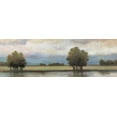 thumbnail image 2 of Chiu, T.C. 14x7 White Modern Wood Framed Museum Art Print Titled - Lazy River II, 2 of 4