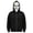 A Silver, variant on Horror Ghost Face Full Zip Hooded Sweatshirt, Novelty Masked Hood Activewear Apparel for Adults Halloween Cosplay