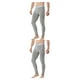 thumbnail image 3 of Qarigey Calzoncillos largos a prueba de frío para invierno, pantalones térmicos, ropa de interior, accesorio DIY, ropa de dormir, mallas Grueso-Gris Claro 2XL 2piezas, 3 of 6